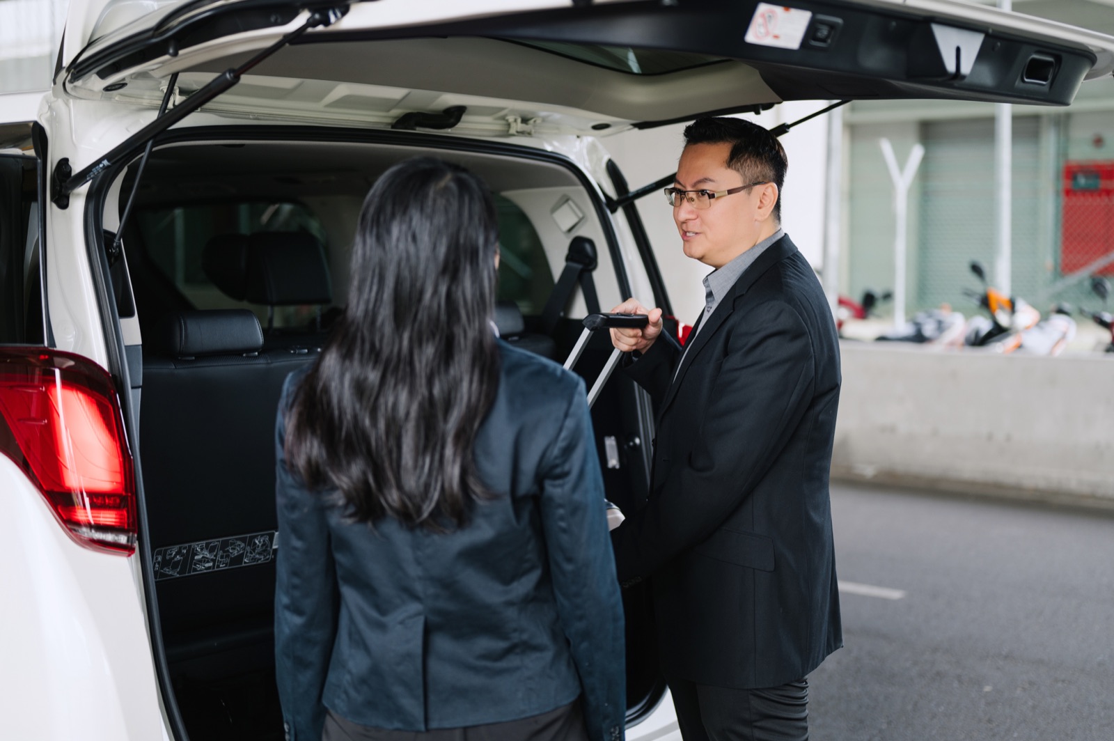Private airport transfer service